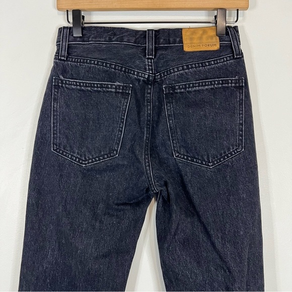 ARITZIA denim forum The Marianne Mid Rise Loose Flare 32l size 23 - Picture 8 of 9